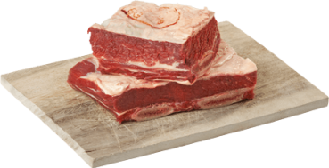 Suppenfleisch mit Knochen vom Rind ca. 300 g Vorwerk Podemus