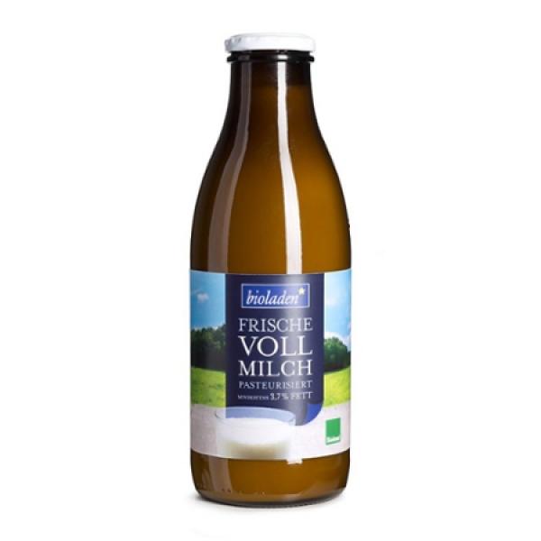 b*Vollmilch, 3,7 % Flasche 1,0 Liter