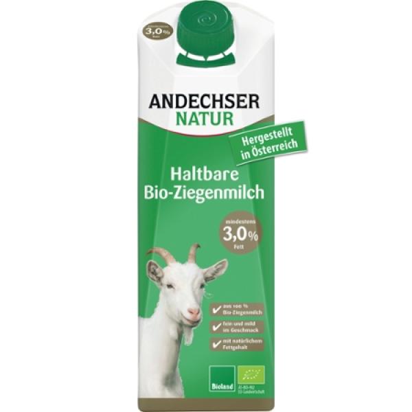 Andechser Ziegen-H-Milch 3,0% Elopack